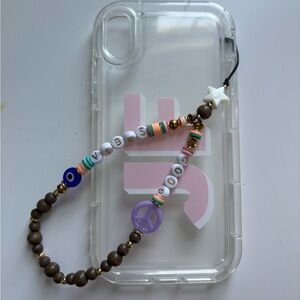 Beaded Phone Charm